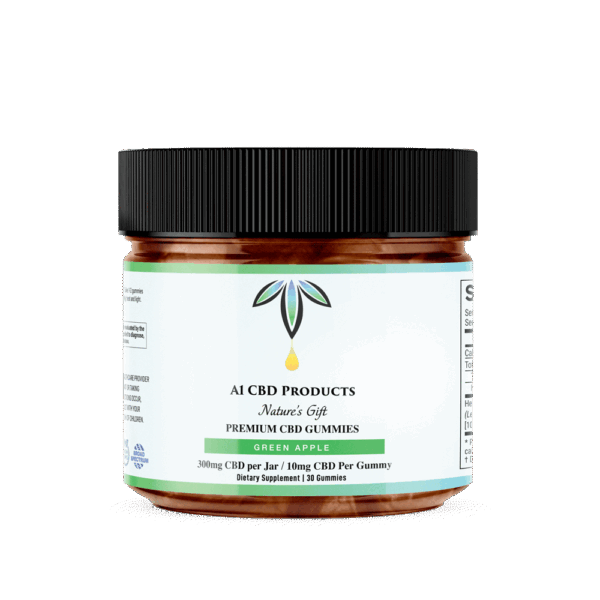 CBD Gummies Green Apple